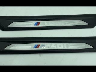 комплект накладок на пороги (внутренние) BMW 1 серия F20/F21 [рестайлинг] 2017, 3.0 л., i, B58 B30 A, бензин, АКПП, хетчбэк 5 дв., задний привод, правый руль, 8067080