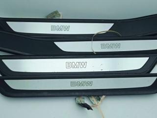 комплект накладок на пороги (внутренние) BMW 7 серия F01/F02 [рестайлинг] 2015, 3.5 л., бензин, АКПП, седан, 7190969, 7190973, 7190974