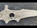 кулак поворотный правый BMW 5 серия G30/G31 2017, 2.0 л., B46 B20 B, бензин, АКПП, седан - фото №2