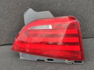 фонарь крышки багажника левый BMW 5 серия F07/F10/F11 2010, 3.0 л., i, N55 B30 A, бензин, АКПП, белый, хетчбэк 5 дв., задний привод, 63217199637