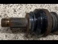 полуось задняя (приводной вал, ШРУС) BMW 7 серия F01/F02 2012, 4.4 л., i, N63 B44 A, бензин, АКПП, седан, полный привод, 7566087 - фото №3