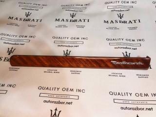 накладка на торпедо (консоль) Maserati Quattroporte 5 поколение 2005, 4.2 л., бензин, АКПП, черный, седан, 67302000