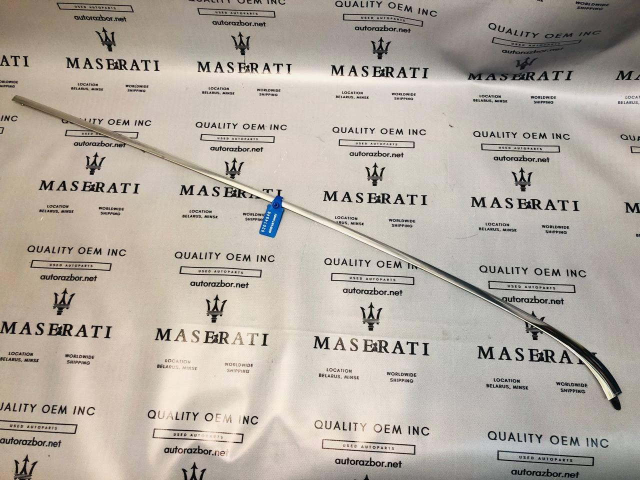 молдинг стекла Maserati Quattroporte 5 поколение 2005, 4.2 л., M139 A, бензин, робот, седан, задний привод, 980139954 - фото №1