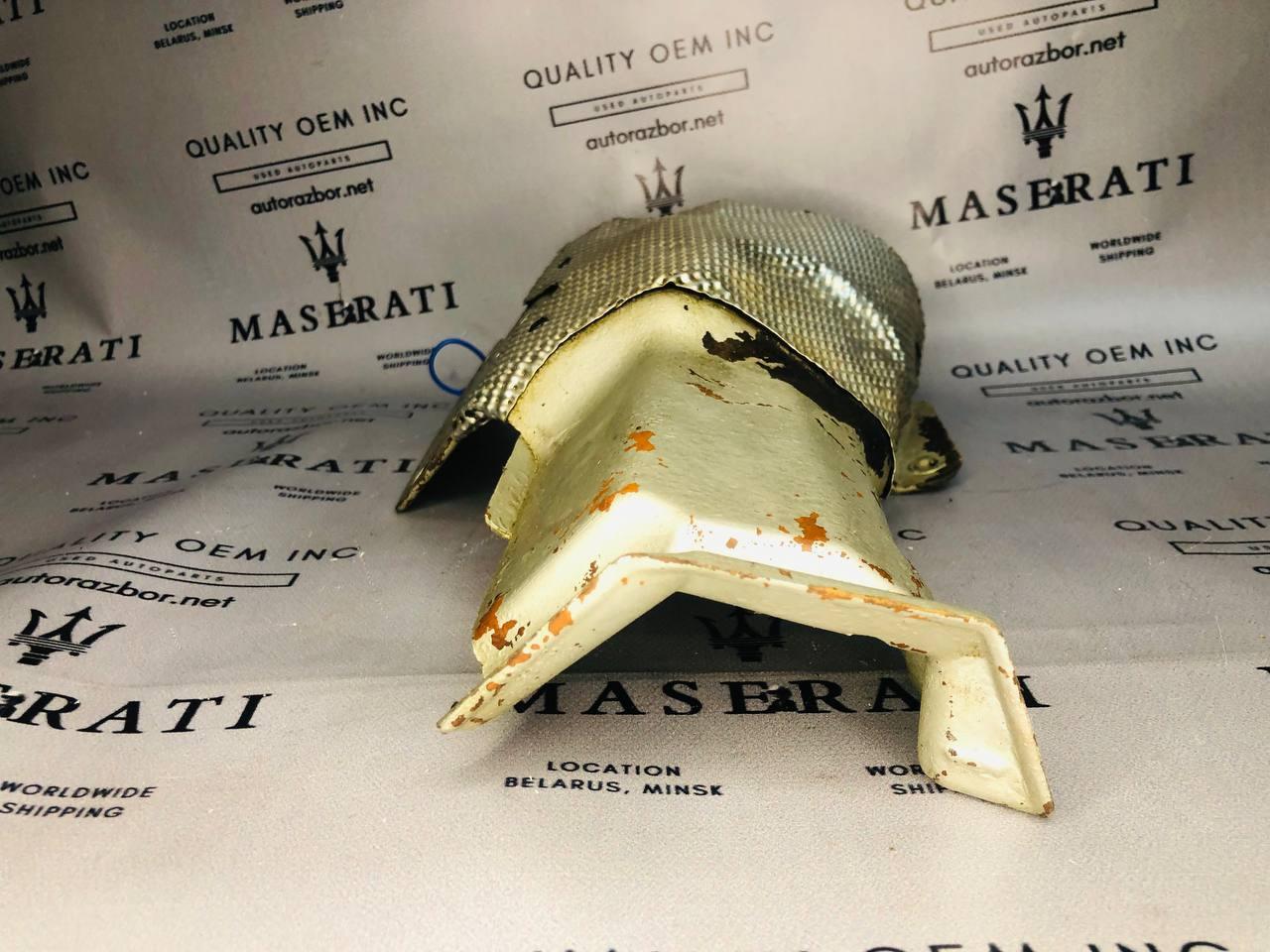 тепловой экран глушителя Maserati Quattroporte 5 поколение 2005, 4.2 л., M139 A, бензин, робот, седан, задний привод, 69781300, 69781300 - фото №1