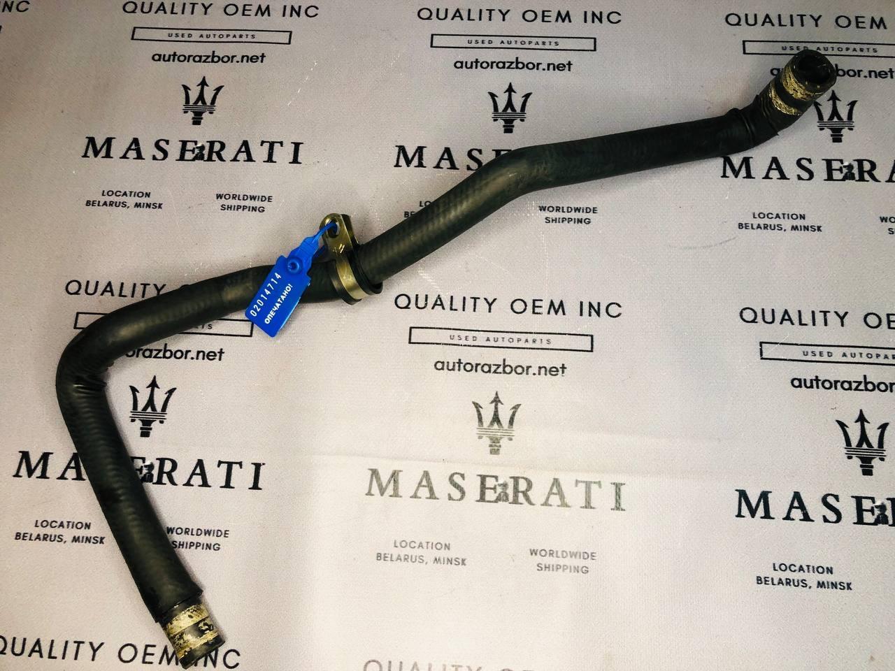 патрубок (трубопровод, шланг) Maserati Quattroporte 5 поколение 2005, 4.2 л., M139 A, бензин, робот, седан, задний привод, 203568, 203568 - фото №1
