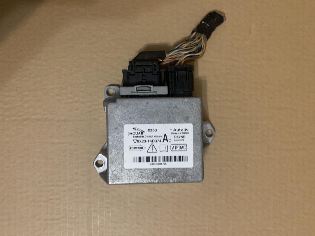 блок AirBag Jaguar XF X250 2010, 5.0 л., 508PS, бензин, АКПП, черный, седан, 9X23-14D374-AC, 9X23-14D374-AC - фото №1