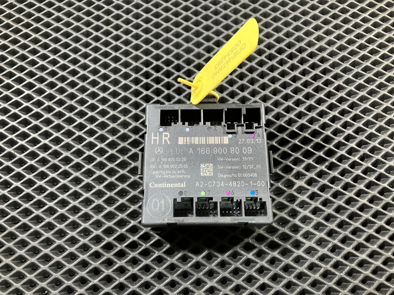 модуль управления двери Mercedes-Benz M-Класс W166 2013, A1669008009 - фото №1