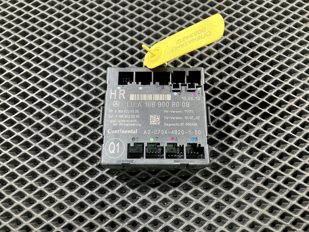 модуль управления двери Mercedes-Benz M-Класс W166 2013, A1669008009 - фото №1