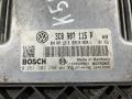блок управления двигателем Volkswagen Passat B6 2006, 2.0 л., BPY, бензин, седан, 3C0907115P - фото №7