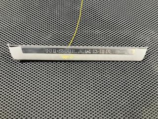 накладка на порог внутренняя Toyota Highlander 2 поколение 2010, 6791148080