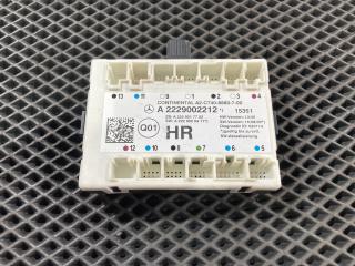 модуль управления двери Mercedes-Benz S-Класс W222/C217/A217 2016, 4.7 л., M 278.928, бензин, АКПП, внедорожник 5 дв., A2229002212, A2229017702, A2229025411