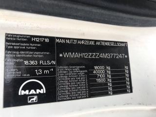кабина MAN TGA 1 поколение 2005, 10.5 л., D 2066 LF 13, дизель, АКПП