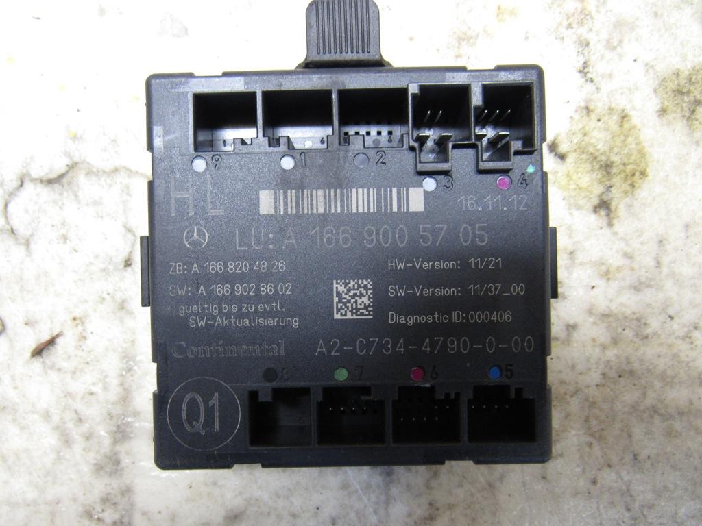 блок комфорта Mercedes-Benz GL-Класс X166 2016, 1669005705 - фото №1