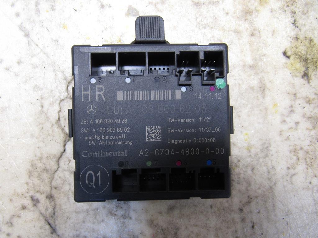 блок комфорта Mercedes-Benz M-Класс W166 2015, 1669006205 - фото №1