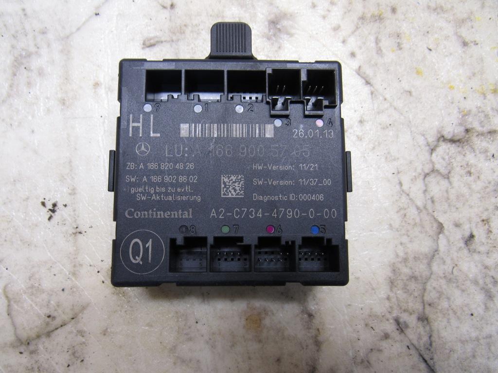 блок комфорта Mercedes-Benz M-Класс W166 2015, 1669005705 - фото №1