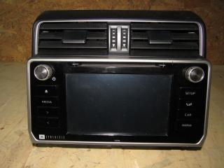 монитор мультимедиа Toyota Land Cruiser Prado J150 [2-й рестайлинг] 2020, 2.8 л., дизель, 86140-60E10, 86840-0F030