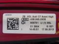 фонарь крышки багажника левый Audi A6 4G/C7 2013, универсал, 4G9945093B - фото №4