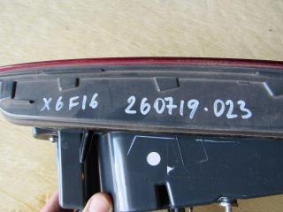 фонарь крышки багажника левый BMW X6 F16 2016, 3.0 л., N57 D30 A, дизель, АКПП, внедорожник 5 дв.