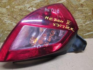 фонарь задний левый Renault Megane 2 поколение 2006, 1.4 л., K4J 732, бензин, АКПП, хетчбэк 5 дв.