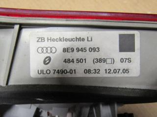 фонарь крышки багажника левый Audi A4 B7 2006, 1.9 л., дизель, АКПП, универсал, 8E9945093