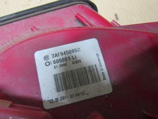 фонарь крышки багажника правый Volkswagen Passat B7 2014, 1.6 л., дизель, АКПП, универсал, 3AF945095C