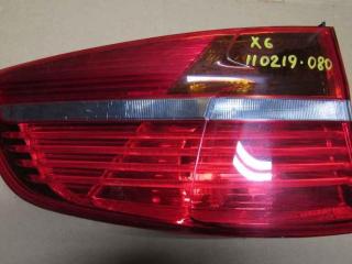 фонарь задний левый BMW X6 E71/E72 2008, 3.0 л., M57 D30 (306D5), дизель, АКПП, внедорожник 5 дв.