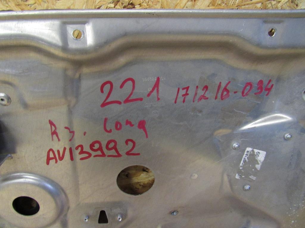 стеклоподъемник задний правый Mercedes-Benz S-Класс W221 2006, 3.0 л., M 272.946, бензин, седан - фото №1