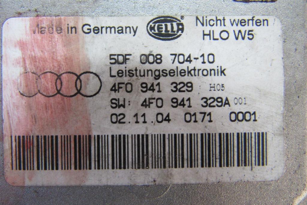 блок розжига ксенона Audi A6 4F/C6 2005, 2.0 л., дизель, универсал, 5DF008704.4F0941329 - фото №1