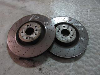 диски тормозные (комплект) Mercedes-Benz GLS-Класс X166 2016, 3.0 л., OM 642.826, дизель, внедорожник 5 дв.