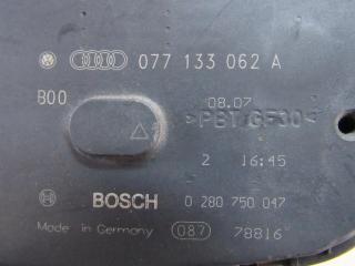 заслонка дроссельная Audi A8 D3/4E 2002, 3.7 л., BFL, бензин, седан, 077133062A