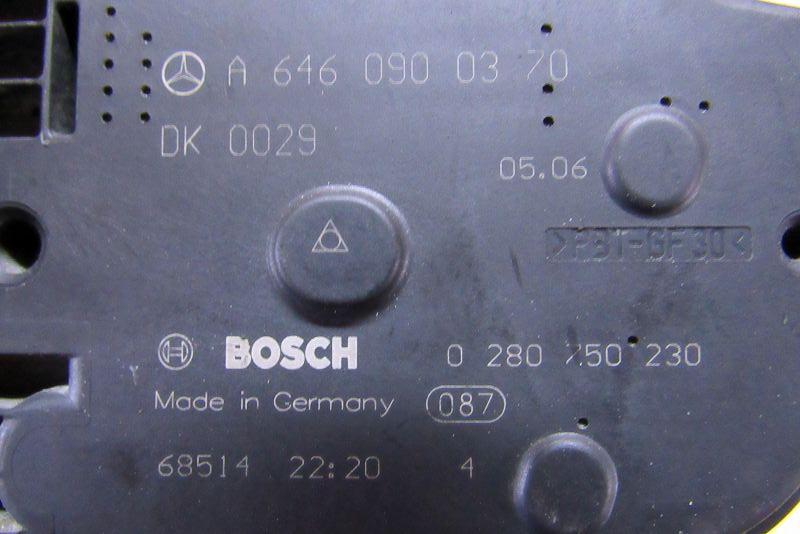 заслонка дроссельная Mercedes-Benz E-Класс W211/S211 2003, 2.1 л., OM 646.821, дизель, седан, A6460900370 - фото №1