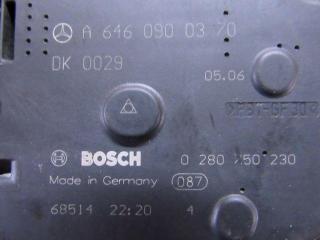 заслонка дроссельная Mercedes-Benz E-Класс W211/S211 2003, 2.1 л., OM 646.821, дизель, седан, A6460900370