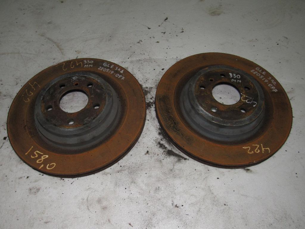 диски тормозные (комплект) Mercedes-Benz GL-Класс X166 2015, 3.5 л., M 276.955, бензин, внедорожник 5 дв. - фото №1