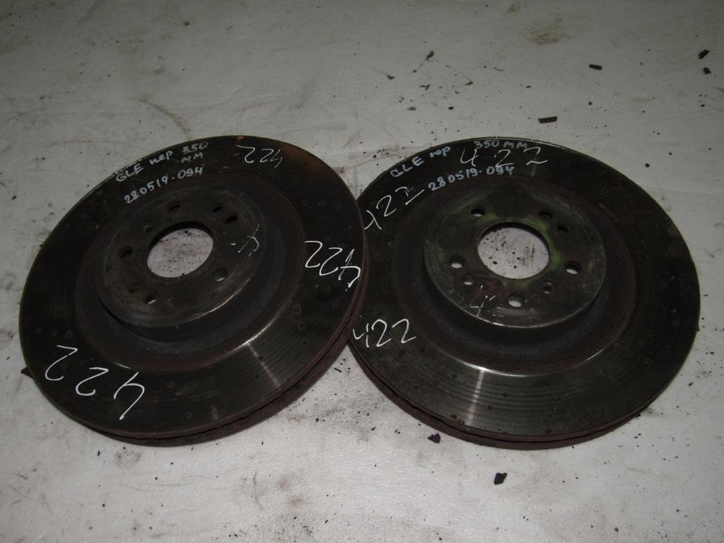 диски тормозные (комплект) Mercedes-Benz GL-Класс X166 2015, 3.5 л., M 276.955, бензин, внедорожник 5 дв. - фото №1