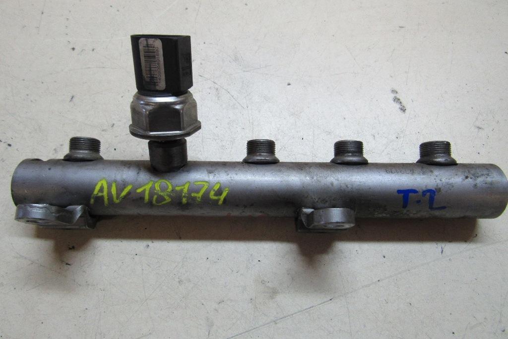 топливная рампа Audi A6 4F/C6 2004, 2.7 л., BPP, дизель, седан, 059130089AA - фото №1