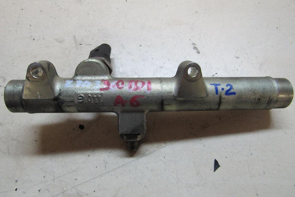 топливная рампа Audi A4 B7 2006, 3.0 л., BKN, дизель, седан, 059130089D - фото №1