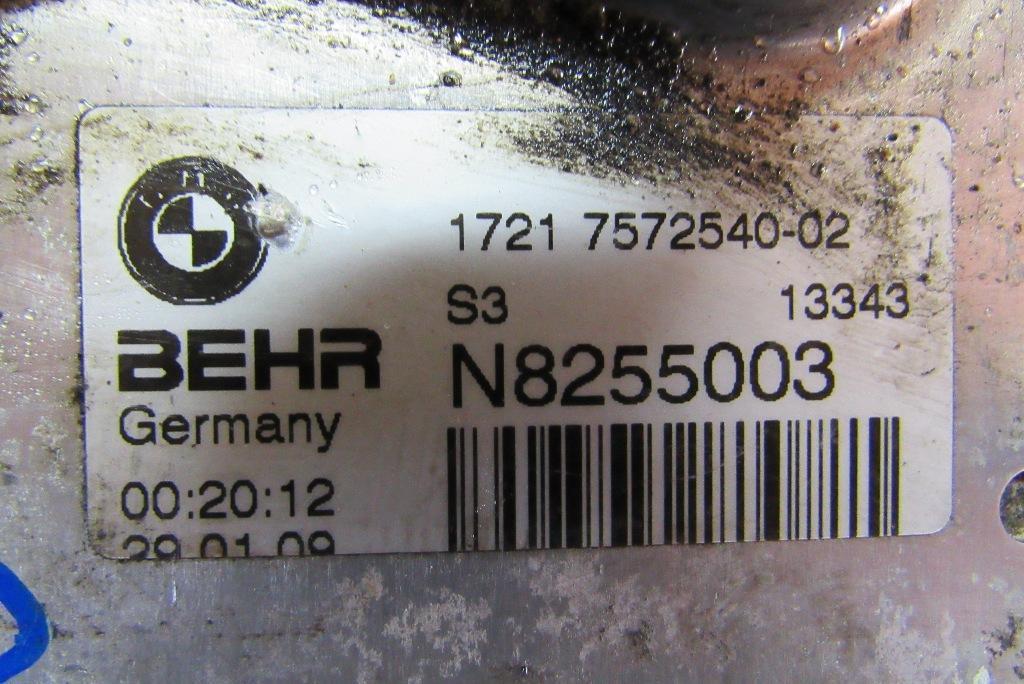 теплообменник масляного фильтра BMW 7 серия F01/F02 2008, 3.0 л., N54 B30 A, бензин, седан, 17217572540 - фото №1
