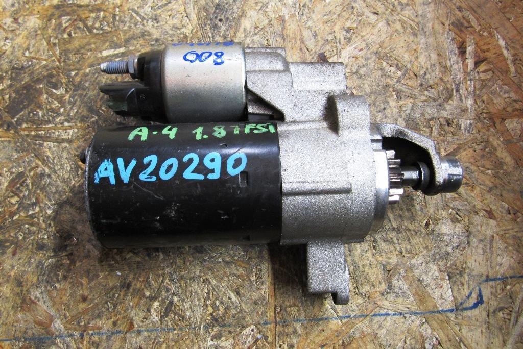 стартер Audi A4 B8/8K 2007, 1.8 л., бензин, седан, 06H911021A - фото №1