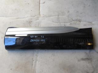 молдинг двери задней левой Audi Q7 4M 2016, 4.0 л., CZAC, дизель, внедорожник 5 дв., 4M0853269B