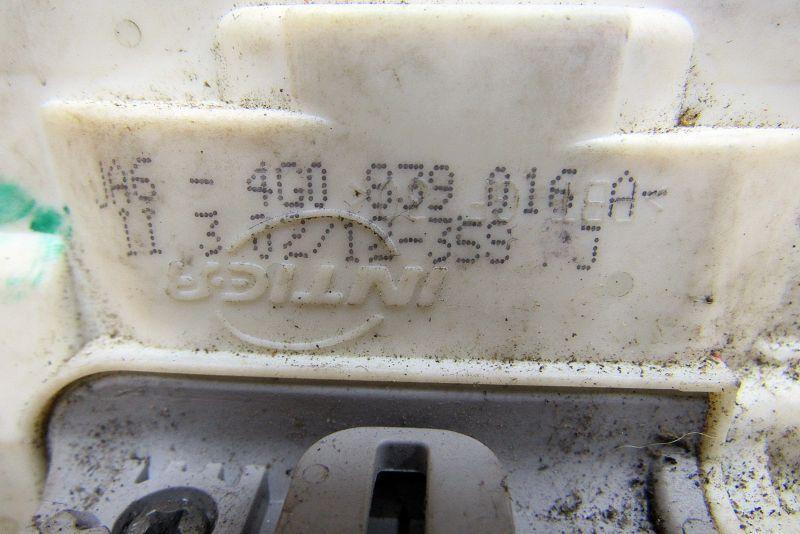 замок двери задней правой Audi A6 4G/C7 2013, 2.0 л., CAED, бензин, седан, 4G0839016A - фото №1