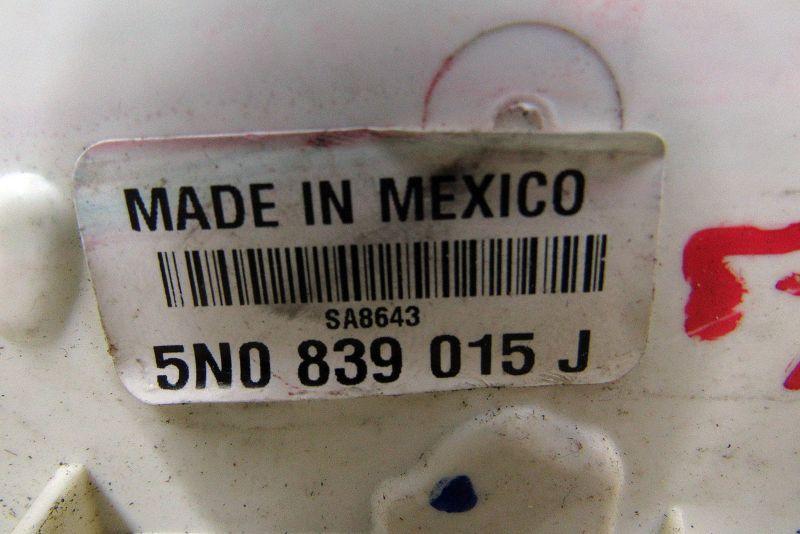 замок двери задней левой Volkswagen Amarok 1 поколение 2011, 2.0 л., дизель, пикап, 5N0839015J - фото №1