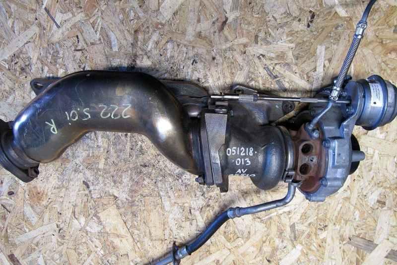 турбина Mercedes-Benz S-Класс W222/C217/A217 2013, 4.7 л., M 278.929, бензин, седан, 2780903880 - фото №1