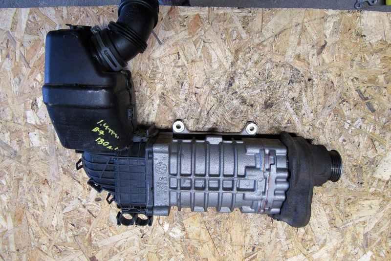 нагнетатель воздуха (компрессор) Volkswagen Golf 6 поколение 2008, 1.4 л., CGGA, бензин, хетчбэк 5 дв., 03C145851F.03C145601E - фото №1