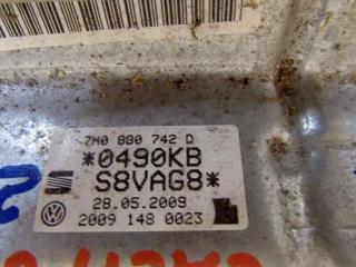 подушка безопасности боковая (шторка) Volkswagen Multivan T5 2003, 1.9 л., AXC, дизель, минивэн, 7H0880742D