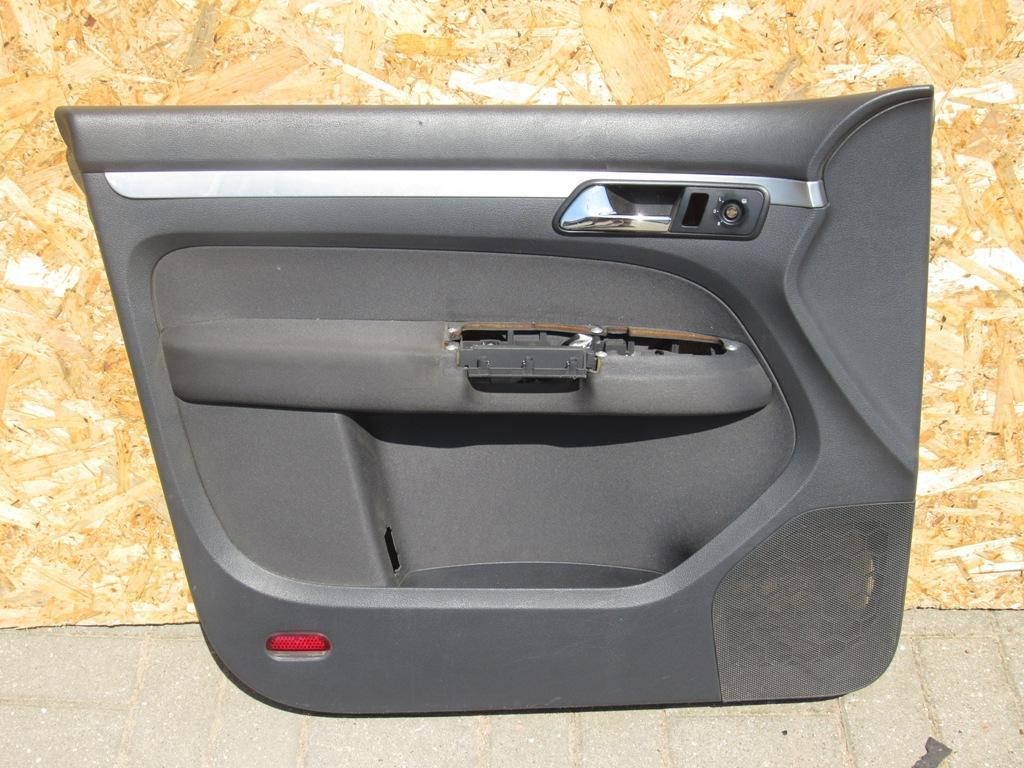 обшивка двери передняя левая Volkswagen Touran 1 поколение 2005, 2.0 л., BMM, дизель, минивэн, 1T1867011013 - фото №1