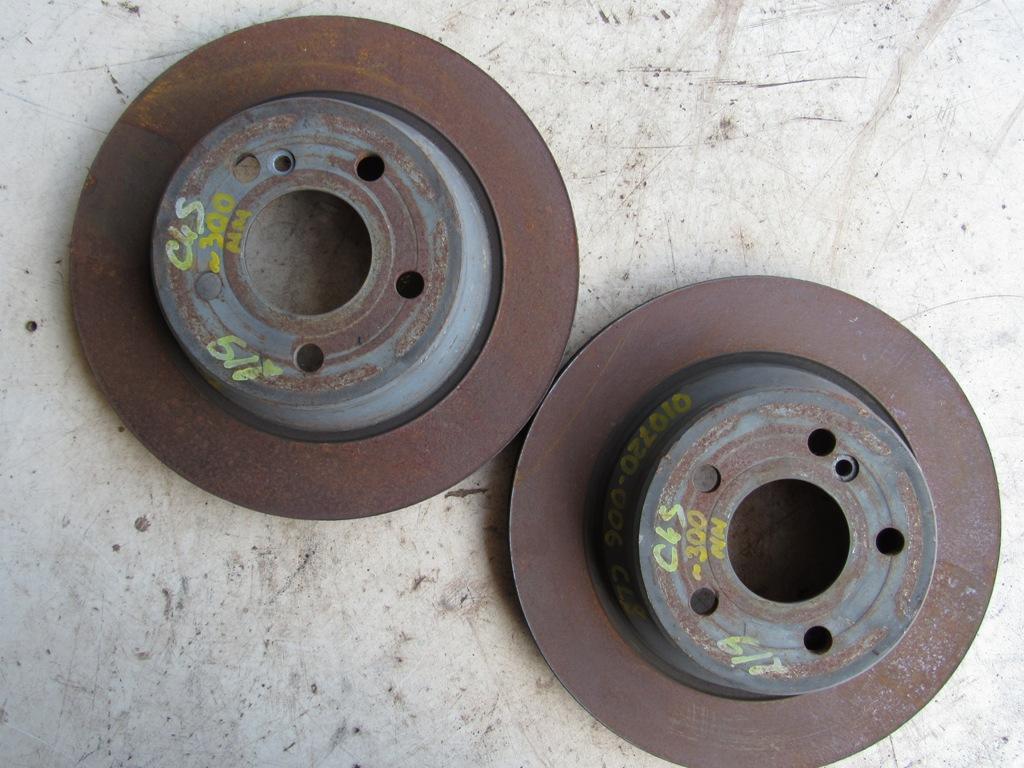 диски тормозные (комплект) Mercedes-Benz CLS-Класс C219 2005, 3.0 л., OM 642.920, дизель, купе, 0004230912 - фото №1