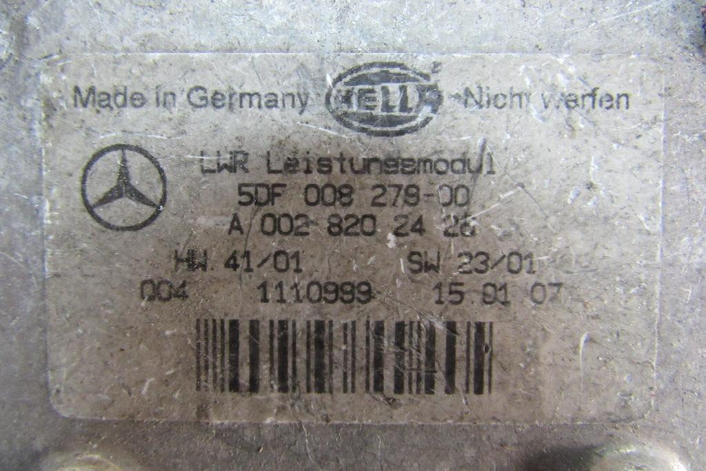 блок розжига ксенона Mercedes-Benz R-Класс W251 2007, 3.0 л., M 272.945, бензин, минивэн, 5DF008279.A0028202426 - фото №1