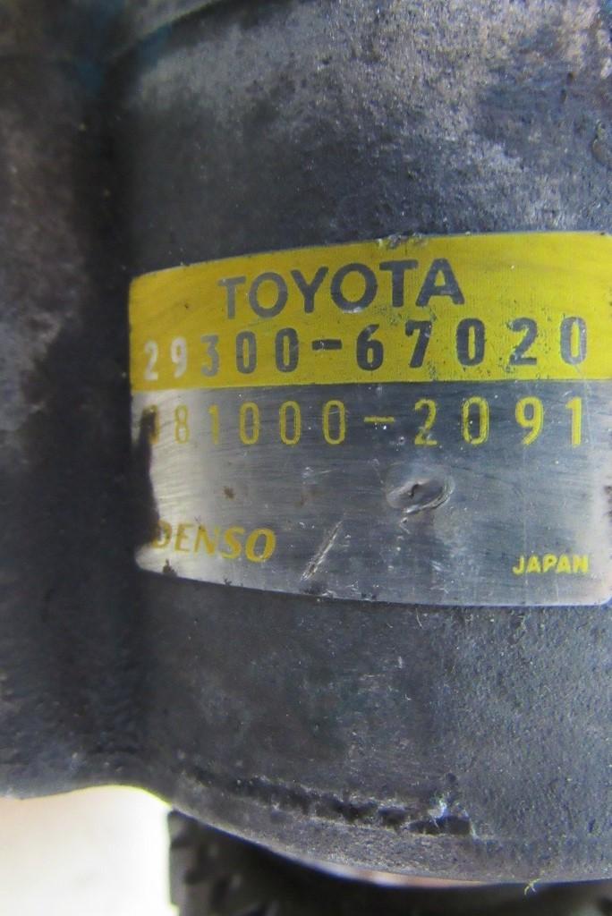 насос вакуумный Toyota Land Cruiser Prado J120 2003, 3.0 л., 1KZ-TE, дизель, внедорожник 5 дв., 2930067020 - фото №1