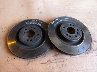 диски тормозные (комплект) Mercedes-Benz GLE Coupe C292 2017, 3.0 л., OM 642.826, дизель, купе