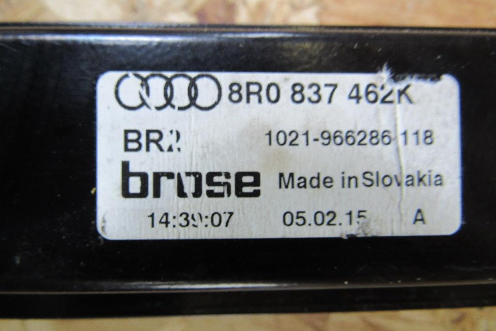 стеклоподъемник передний правый Audi Q5 FY 2016, 3.0 л., CWGD, бензин, внедорожник 5 дв., 8R0837462K - фото №1